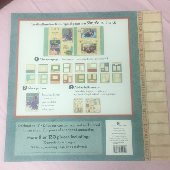 Paper Boutique set of 4 scrapbooking kit - Picture 5 of 9